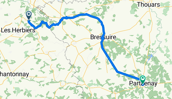 Le Bois du ce to Place du Novembre