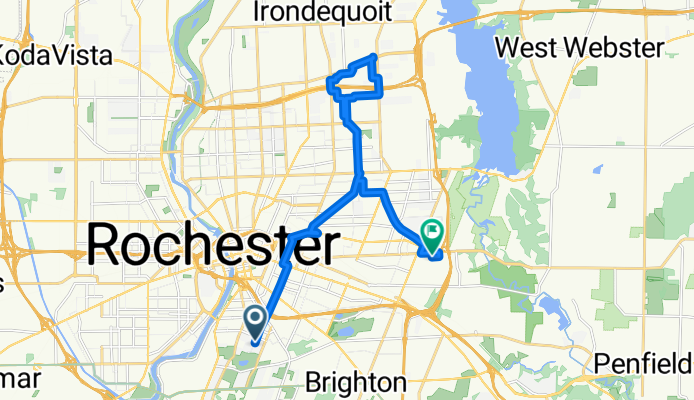 Mulberry St, Rochester to Corwin Rd, Rochester