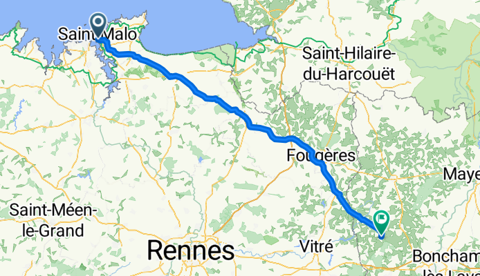 St-Malo - Le Bourgneuf-la-Forêt