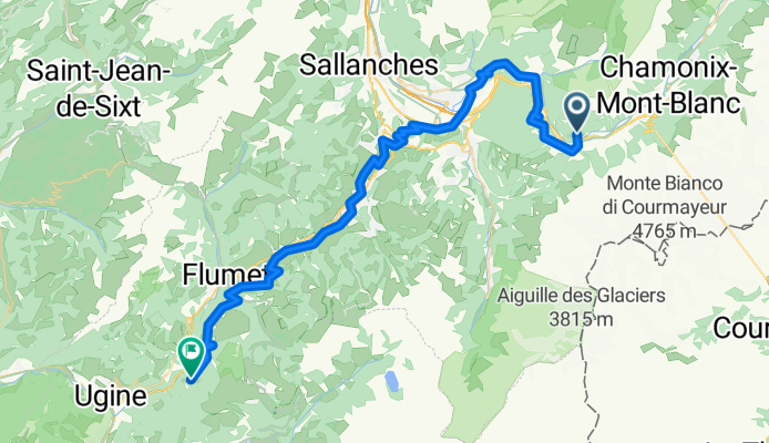 Les Houches - Ugine