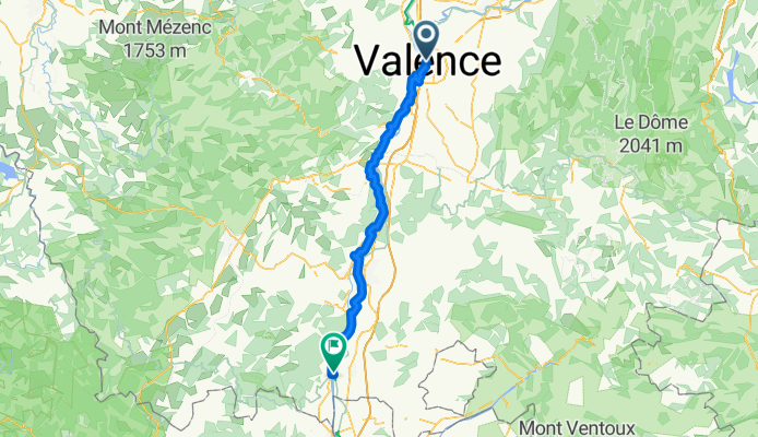 Valence - Bourg-Saint-Andéol