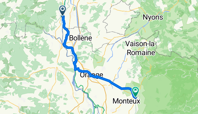Bourg-Saint-Andéol - Carpentras