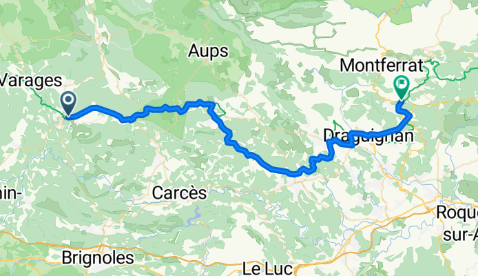 Barjols - Figanières