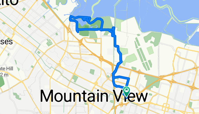 Nicholas Dr, Mountain View to Nicholas Dr, Mountain View