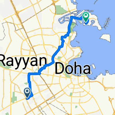 Al Rekayy Street, Al Rayyan to Doha