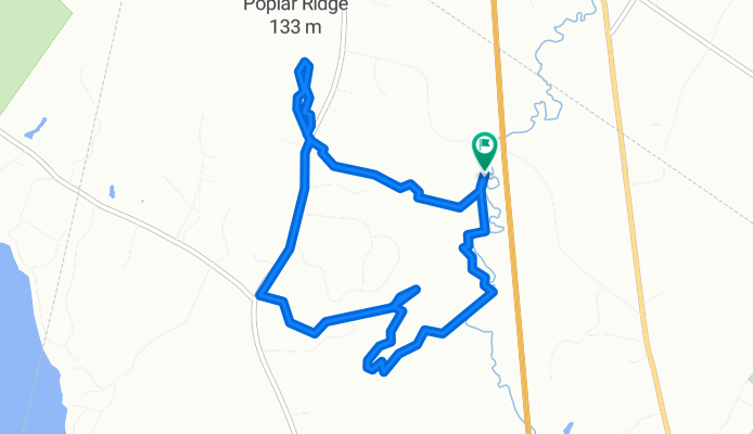 Hurricane Rd, Falmouth to Hurricane Rd, Falmouth