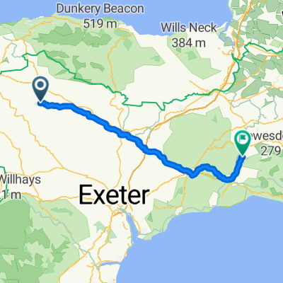 George Nympton to Chard