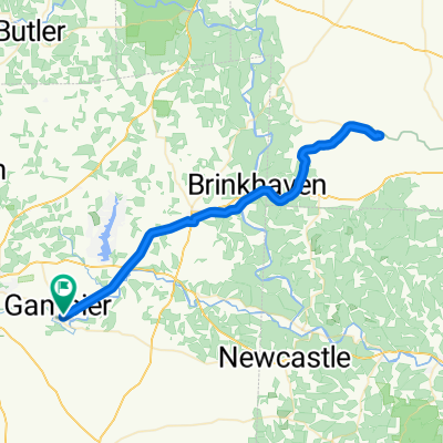 Kokosing Gap Trail, Gambier to Kokosing Gap Trail, Gambier