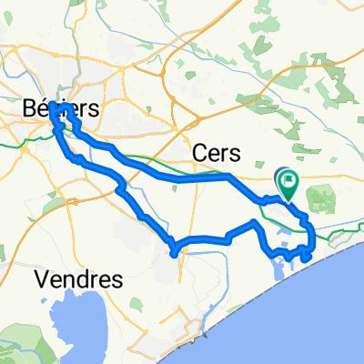 Résidence les Moulins de la Mer, Portiragnes to Résidence les Moulins de la Mer, Portiragnes