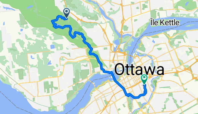 Trail 25, Chelsea to First Ave, Ottawa