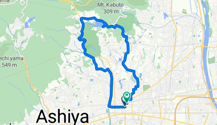 復元されたルート