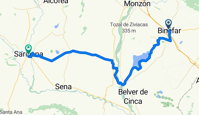 Balaguer - Belver de Cinca