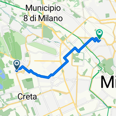 Via Carlo Marx, 米兰 a Via Cenisio, 米兰