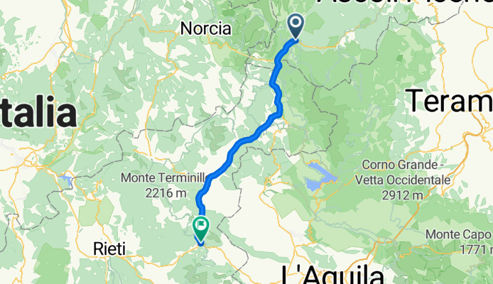 Arquata del Tronto - Antrodoco