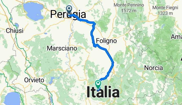 Perugia - Acquasparta