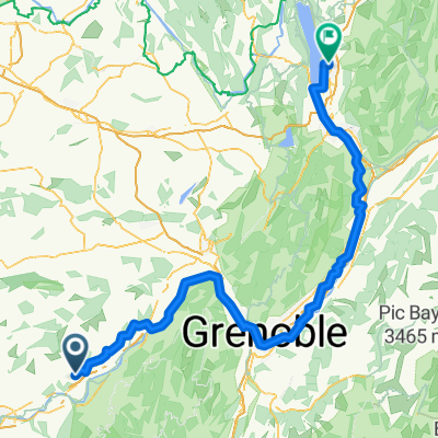 Route du Furand nach Rue Jacotot