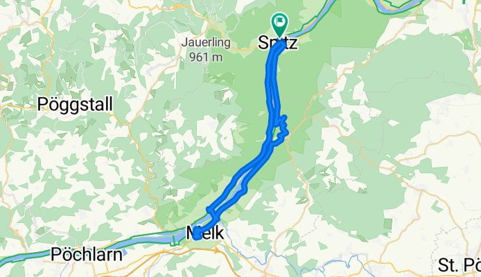 Route in Spitz 1
