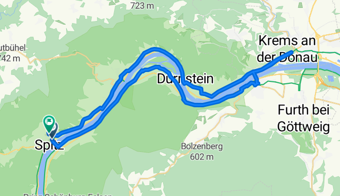 Route in Spitz 2