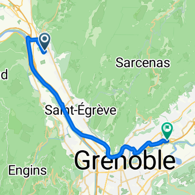 De Impasse Xavier Bichat à Chemin du Vieux Chêne