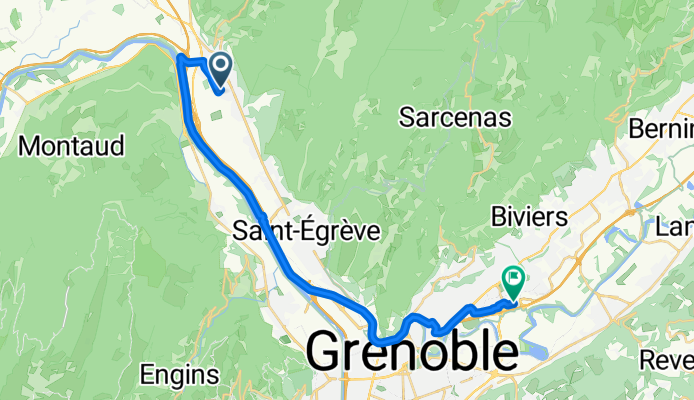 De Impasse Xavier Bichat à Chemin du Vieux Chêne