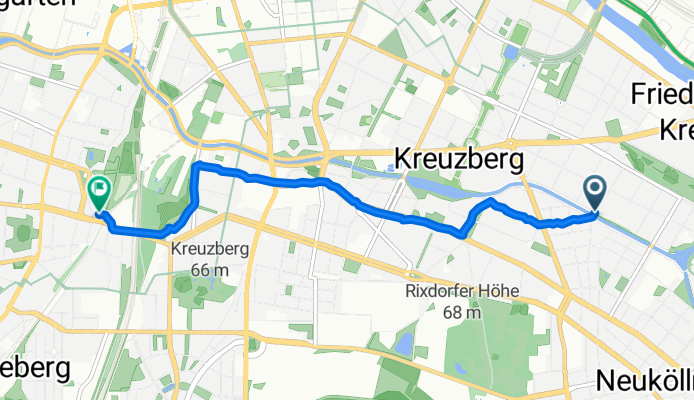 Paul-Lincke-Ufer, Berlin nach Blücherstraße, Berlin