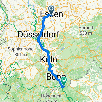Route von Essen