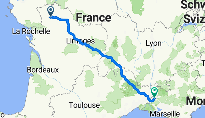 La Roucherie to Chemin de la Croix du Vigneron