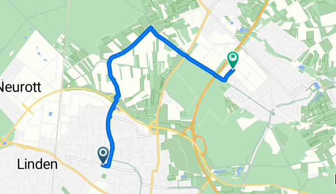 Bahnstraße nach Landsteinerstraße