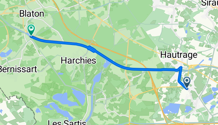 De Rue de la Station à Rue des Iguanodons