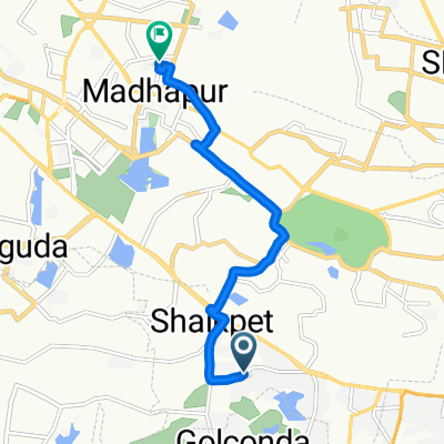 Jamali Kunta to Ayyappa Society Main Road