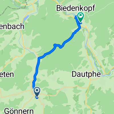 Oberland, Steffenberg nach Georg-Kramer-Straße, Biedenkopf