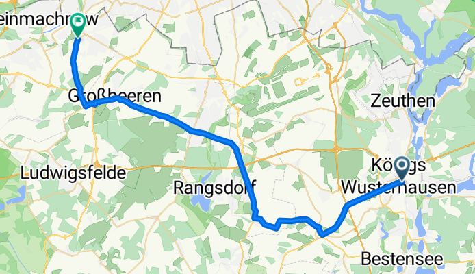 Von Königs-Wusterhausen nach Teltow