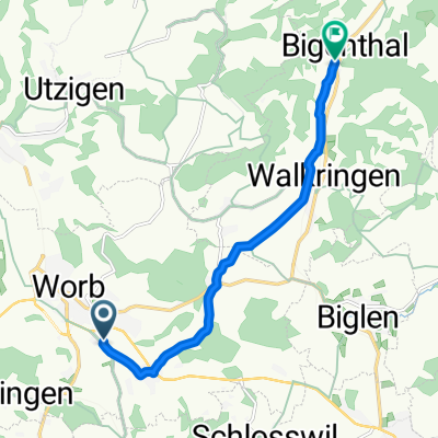 Richigenstrasse, Worb nach Küebiweg, Bigenthal