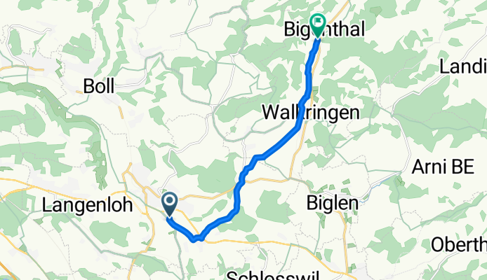 Richigenstrasse, Worb nach Küebiweg, Bigenthal