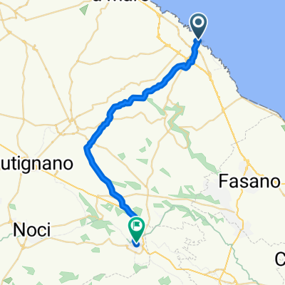 Via San Leonardo, Monopoli to Largo Matellotta, Alberobello