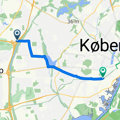 Islevdalvej, Rødovre to Knud Lavards Gade, København V