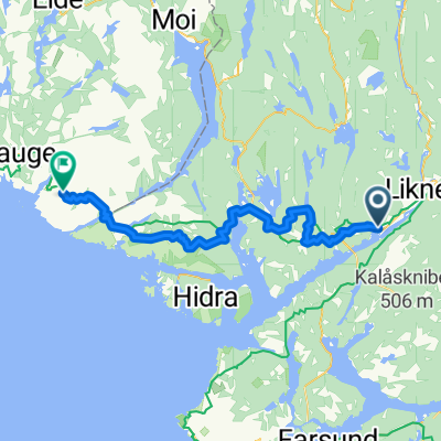 1B Liknes - Hauge Dalane