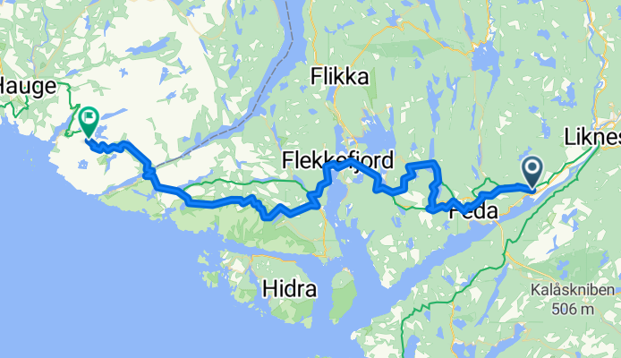 1B Liknes - Hauge Dalane