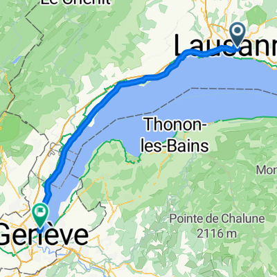 Lausanne - Genf