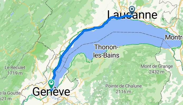 Lausanne - Genf