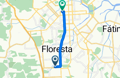 De Rua Francisco Alves a Rua Padre Kolb