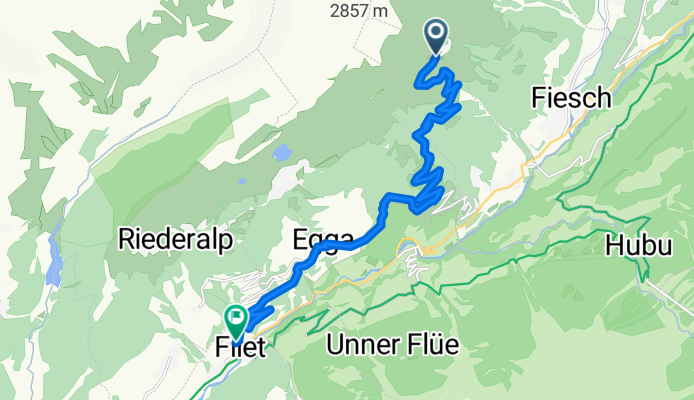 Fiescheralp nach Breiten