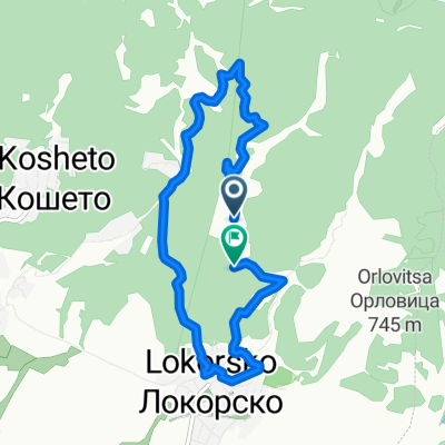 Route in Sofia