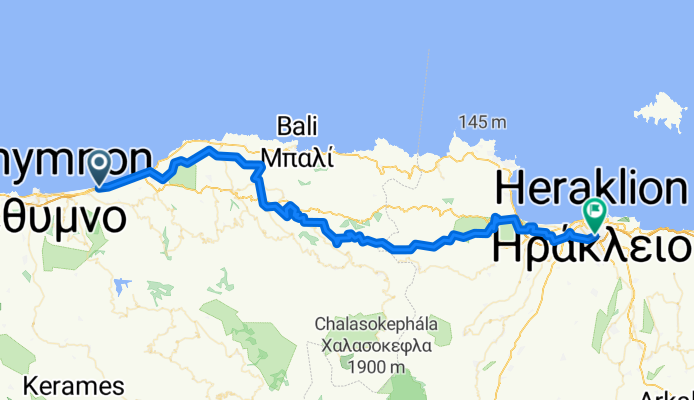 Rethymno - Heraklion