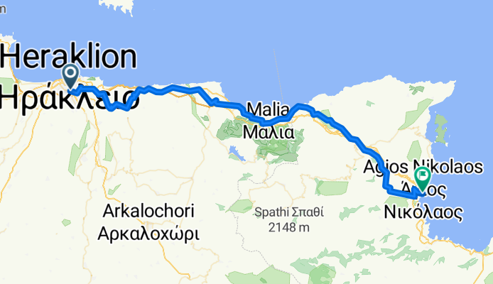 Heraklion - Agios Nikolaos