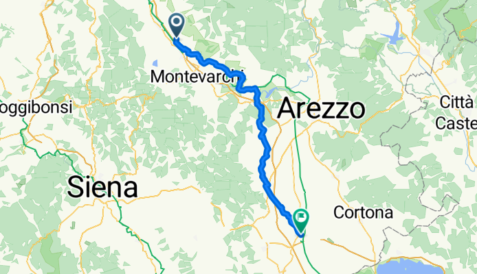 San Giovanni Valdarno - Foiano della Chiana