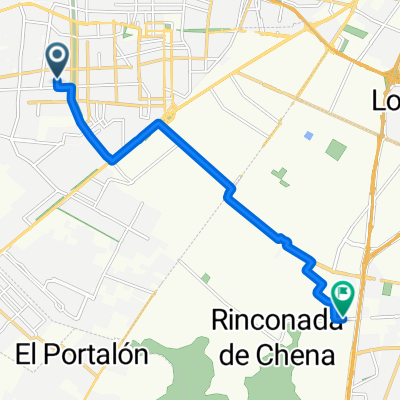 Pasaje Laurencio, Maipú a Avenida Presidente Jorge Alessandri Rodríguez, San Bernardo
