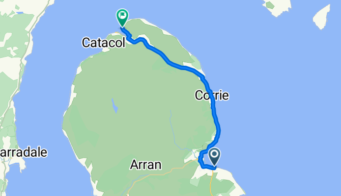 Brodick Terminal - Newton Road End