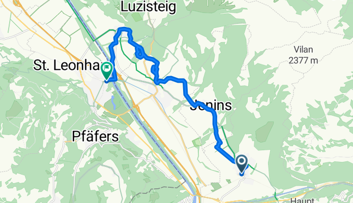 Malans - Maienfeld - Bad Ragaz