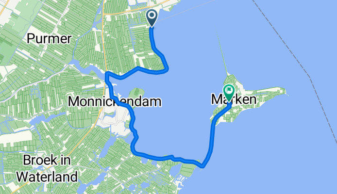 Hoogedijk, Volendam nach Buurt II, Marken